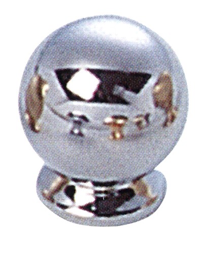 POMO BOLA 0104 CROMO BR.  0460001 16MM