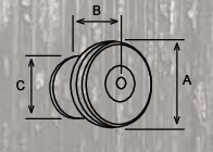 POMO TORTAJADA NEGRO RUST. 498 2