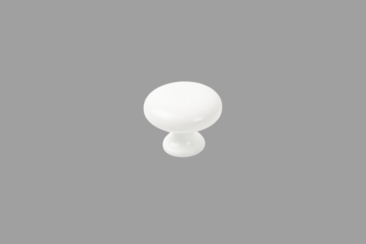 Pomo viefe duke 0393031zm1 blanco mate