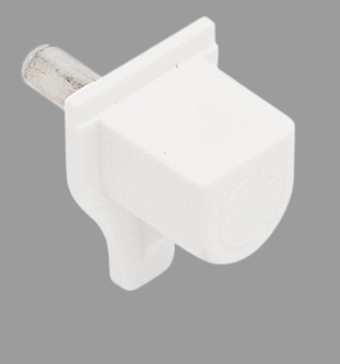 PORTAESTANTE EJE METALICO BLANCO