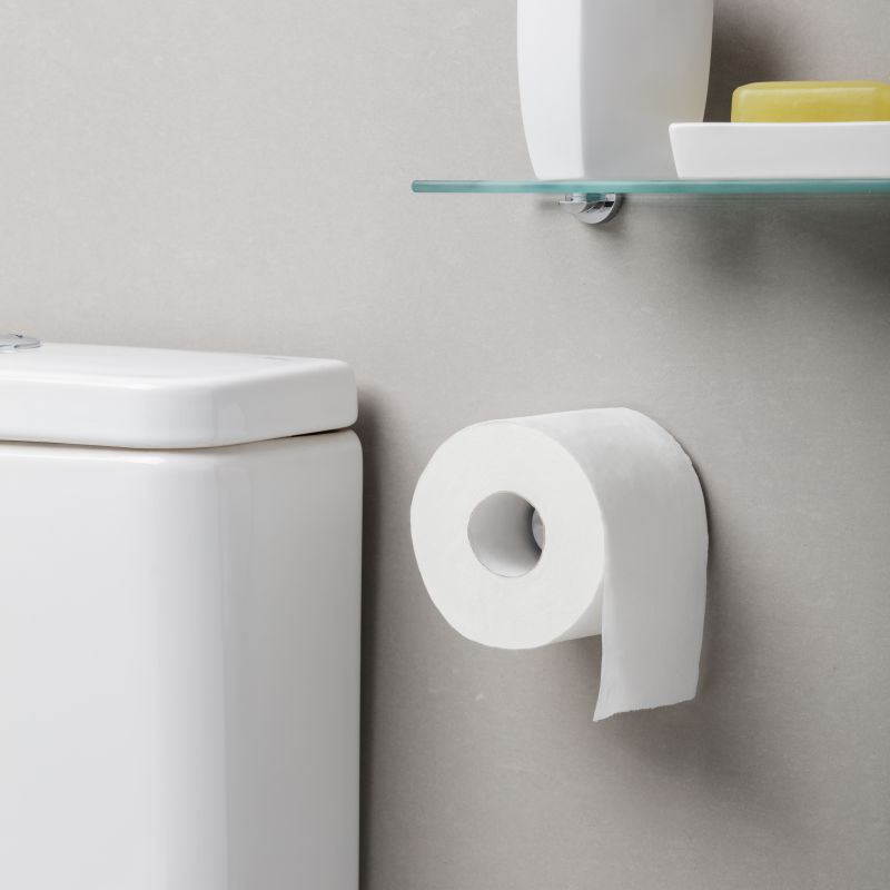 PORTARROLLOS WC HIDDEN BLANCO 4500001 2