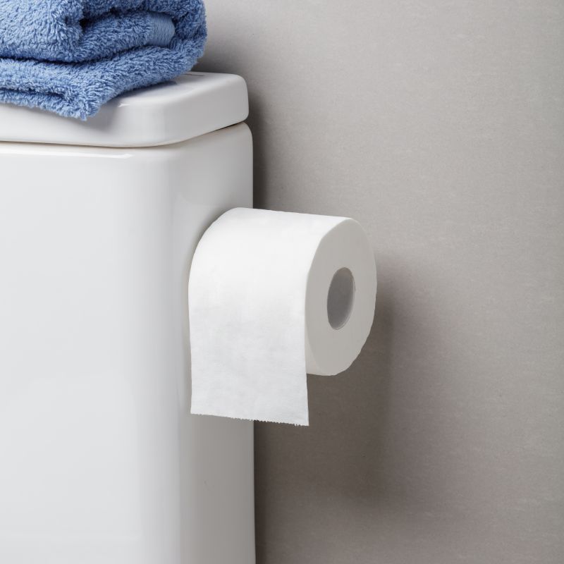 PORTARROLLOS WC HIDDEN BLANCO 4500001 3