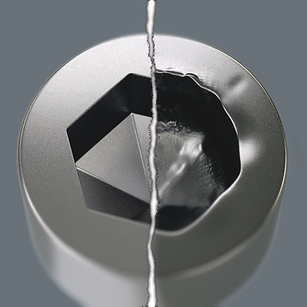 PUNTA ATORN 1/4 -25/50MM CAJA 52`PZ KK 100 WERA  5057460001 6