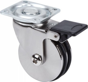 RUEDA GIRAT.FRE 10ALUFN50 NIQUEL 1-0538