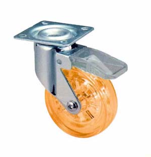 RUEDA GIR.FRENO 10MDCFN75 NARANJ 1-0521