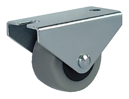 RUEDA FIJA TECNITEM 17159-30MM GOMA GRIS