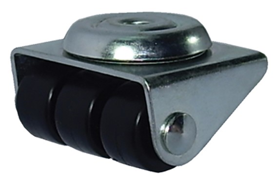 RUEDA GIR. TECNITEM 76463-20MM PP NEGRO