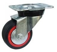 RUEDA GIRAT. AFO 172/160 GOMA