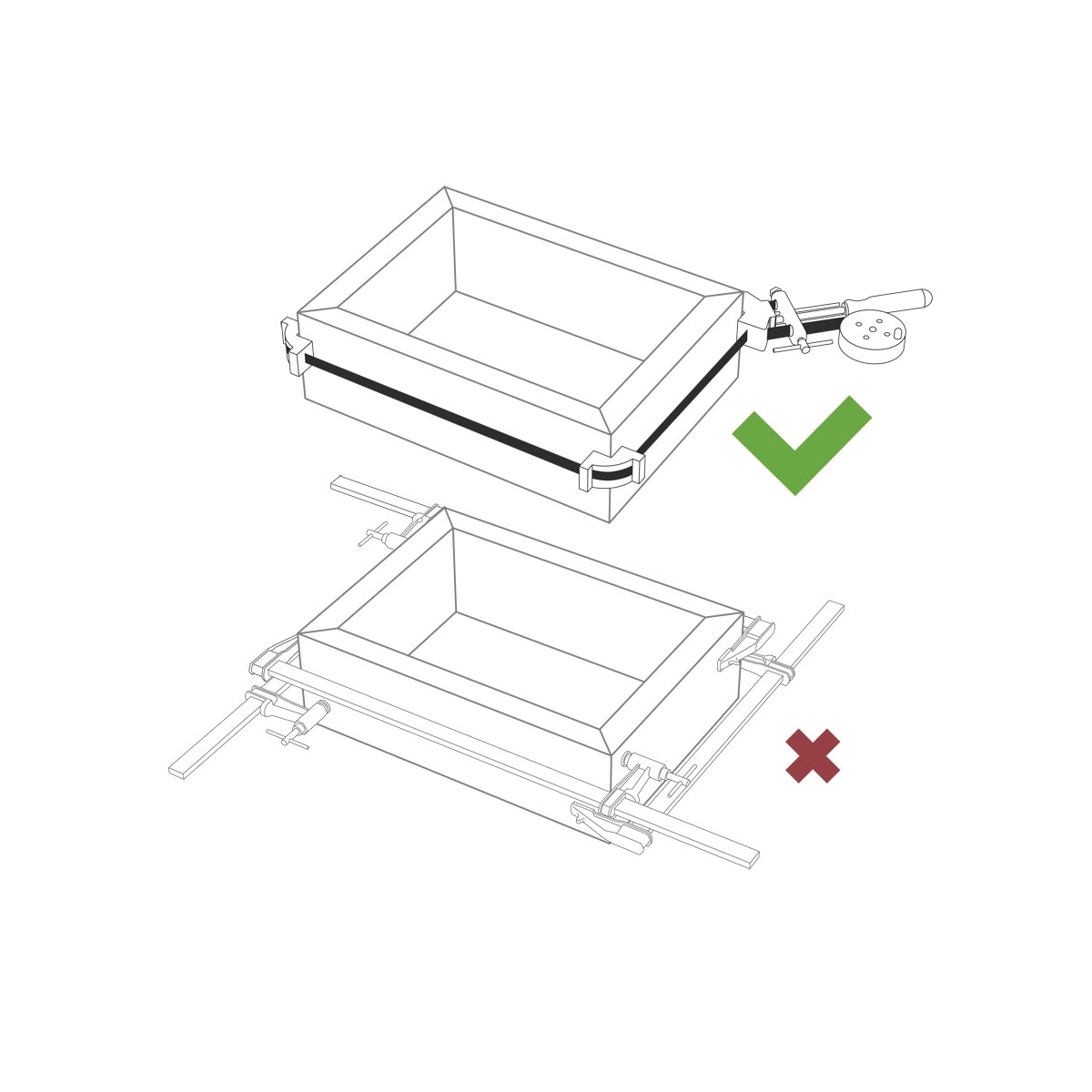 PRENSA FLEJE RECTANGULO MOD B-650CM 24003 3