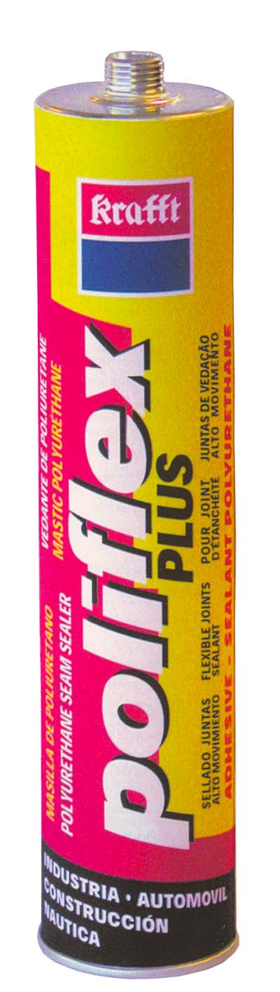 MASILLA POLIURETANO POLIFLEX PLUS 300 ML GRIS 50013 1