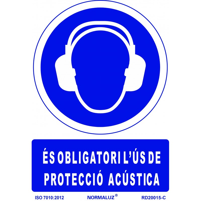 SENAL OBLIGATORI PROT.ACUSTICA 210X300