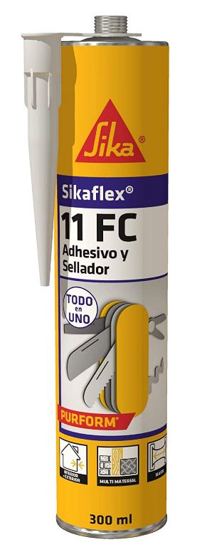 MASILLA POLIURETANO SIKAFL300 ML BLANCO