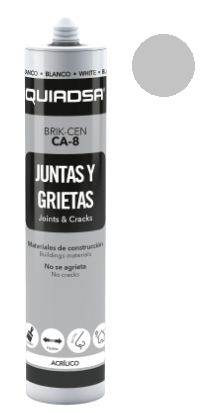 SILICONA CA-8  BRIK-CEN CARTUCHO GRIS