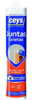 SILICONA SELLACEYS GRIETAS CART.BLANCO