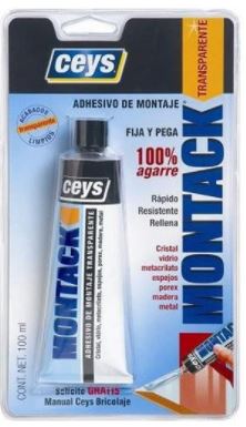 SILICONA MONTACK TRANSP.BLI.100ML 507227 1