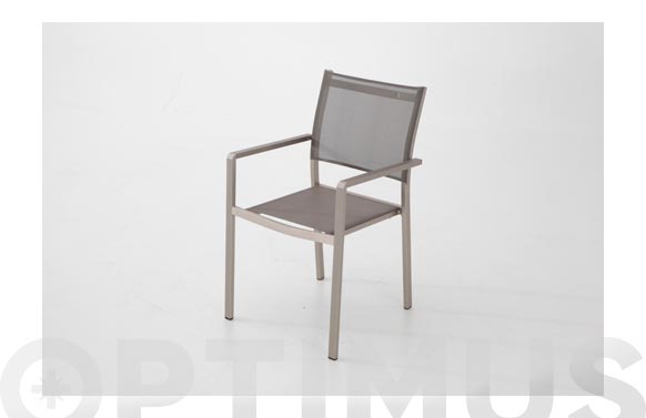 SILLON ALUMINIO TEXTILENE SIENA