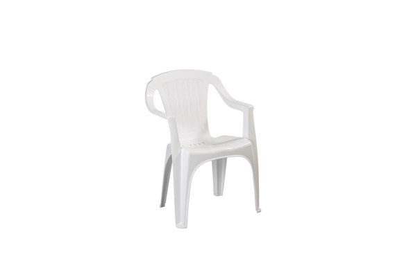 SILLON MONOBLOC RIMINI    BLANCO