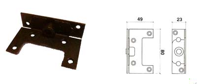 SOPORTE CAMA REFORZADO      300 PAVONADO
