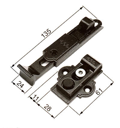 RETENEDOR H00 926 0093 NEGRO AGB