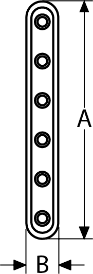 SOPORTE PLANO CONSTR. RF.0120 (206X20) 2