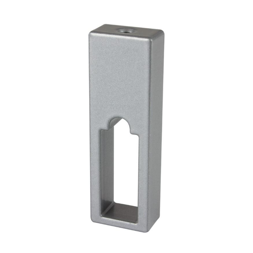 SOPORTE CENTRAL RECTANGULA 1956 PLATA