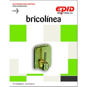 SOPORTE ADHESIVO (4UND) DORADO       -BL