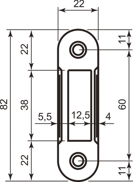 SOPORTE CERR. POLARIS B014029634 CR.MATE 2