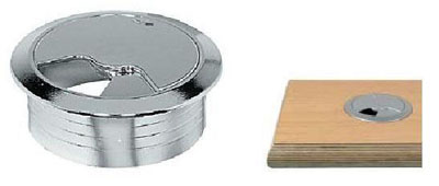 TAPA PASACABLES ORDEN. 80X22 SAL.ALUM