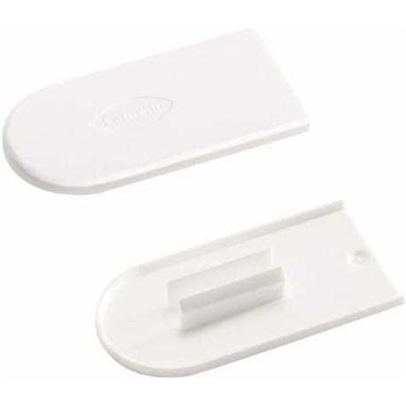 Tapa plastico cabineo (100u) ral9003 bla