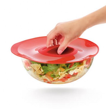 TAPA SUCCION 25CM.LEKUE ROJO 1270525R14