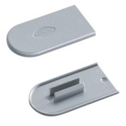 Tapa plastico cabineo (100u) ral 7040