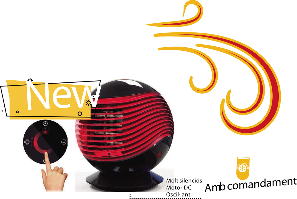 TERMOVENTILADOR CERAMICO C1500W