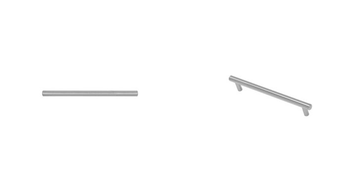 TIRADOR INOX MATE 074  10X10/160 4905203