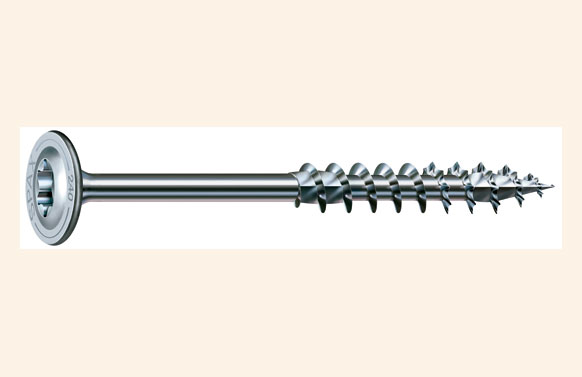 Tornillo madera cabeza torx galvanizado arandela
