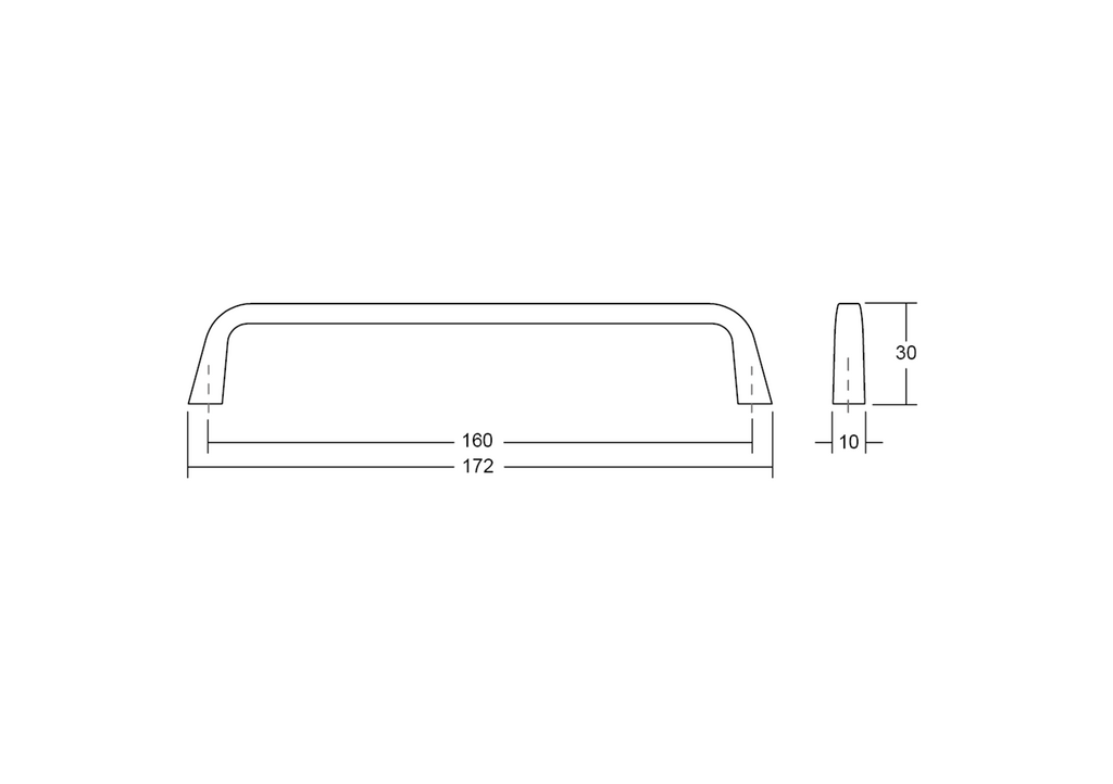 TIRADOR VIEFE ESTE  0446160ZM2 NEGRO MAT 2