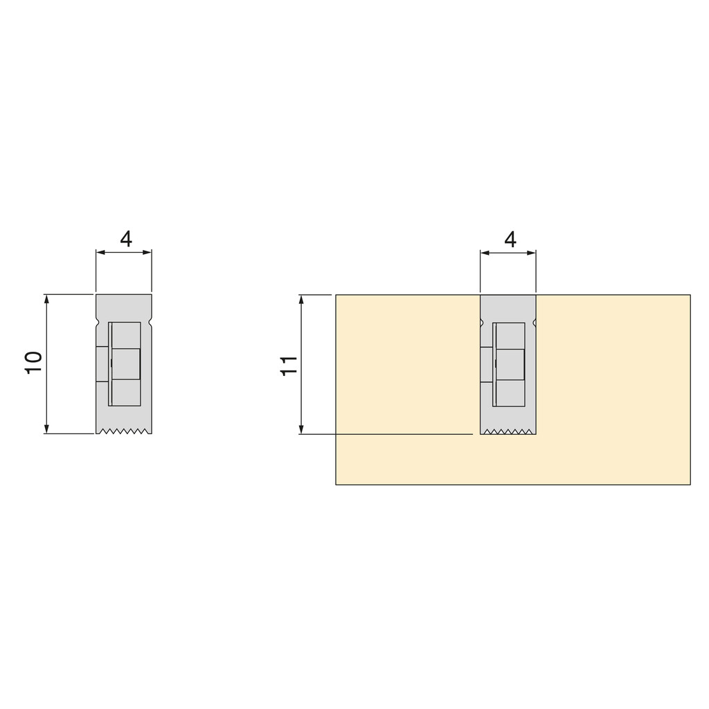 TIRA NEONLYNX 7.6W 1008MM 5162320 2700K 4