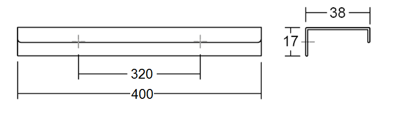 TIRADOR VIEFE WAY 0518320LM1 BLANCO 2