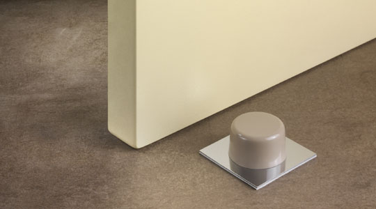 TOPE PUERTA ADHESIVO GRIS 2 UNIDADES 2023-7- 000 2