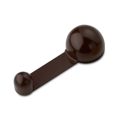 Tope puerta retenedor adhesivo giratorio