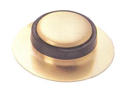 TOPE PUERTA STOP ADHESIVO LATON