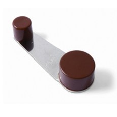 TOPE PUERTA RETENEDOR ADHEACERO INOX/PVC