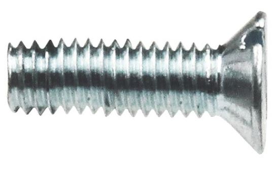 Tornillo din 963 cabeza plana cincado