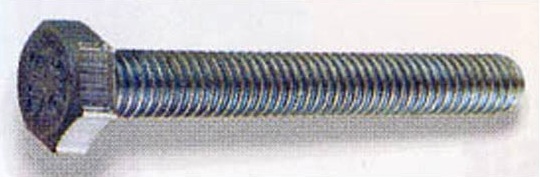 Tornillo din 933 6.8 cincado