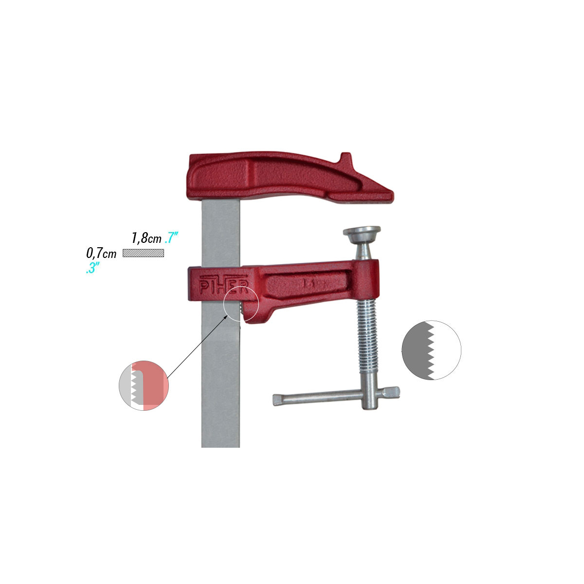 TORNILLO APRIETE MARQUETERIA M-30 01030 2