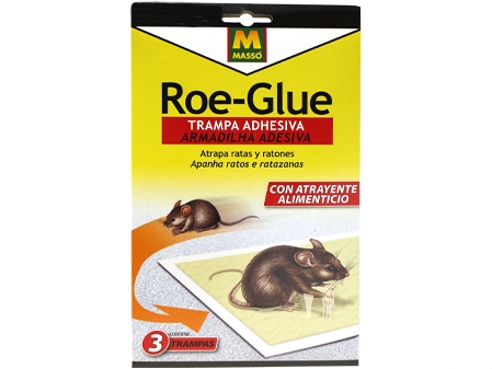TRAMPA ADHESIVA RATONES RO3 UNIDADES