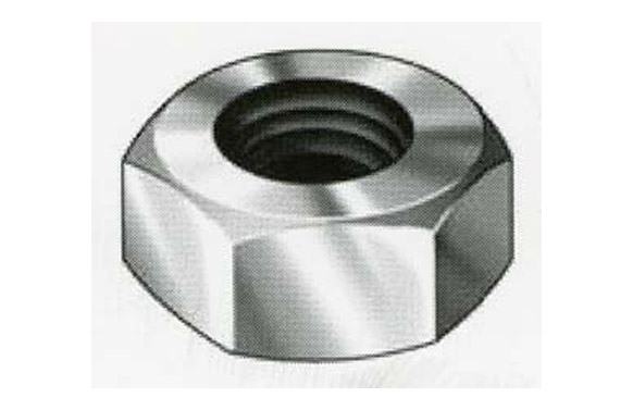 TUERCA DIN 934 C-6.8 ZINCADA    1/ 4