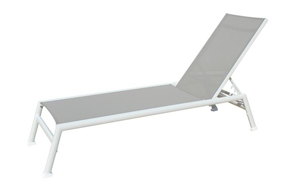 TUMBONA ALUMINIO TEXTILENEBLANCO/TAUPE