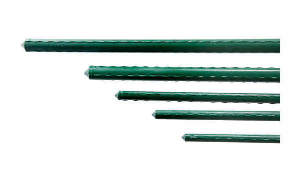 TUTOR ACERO PLASTIFICADO  Ú 8 MM X 90 CM