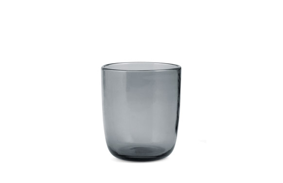 VASO VIDRIO SATURNO       35 CL - GRIS