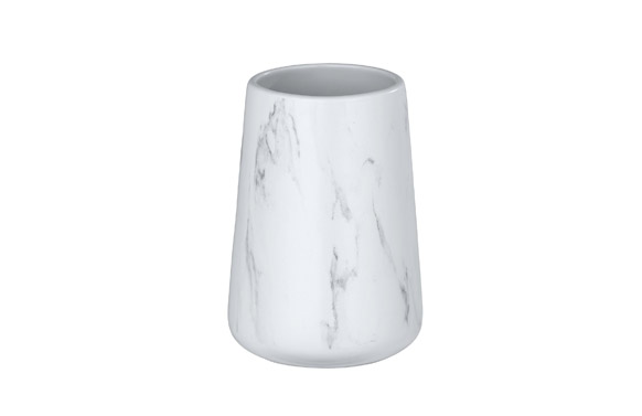 VASO PORTACEPILLO BLANCO MADRADA